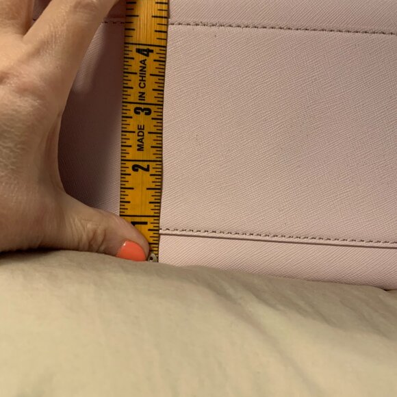 Kate Spade Bow Tote Pink Leather Bag Size OS - Picture 10 of 10